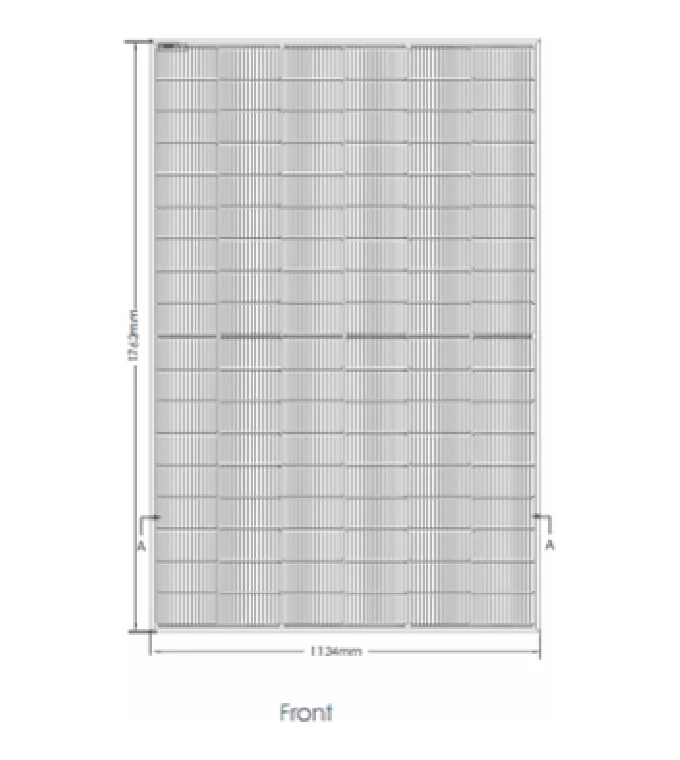 Jinko HOT 3.0 Mono-facial solar panel